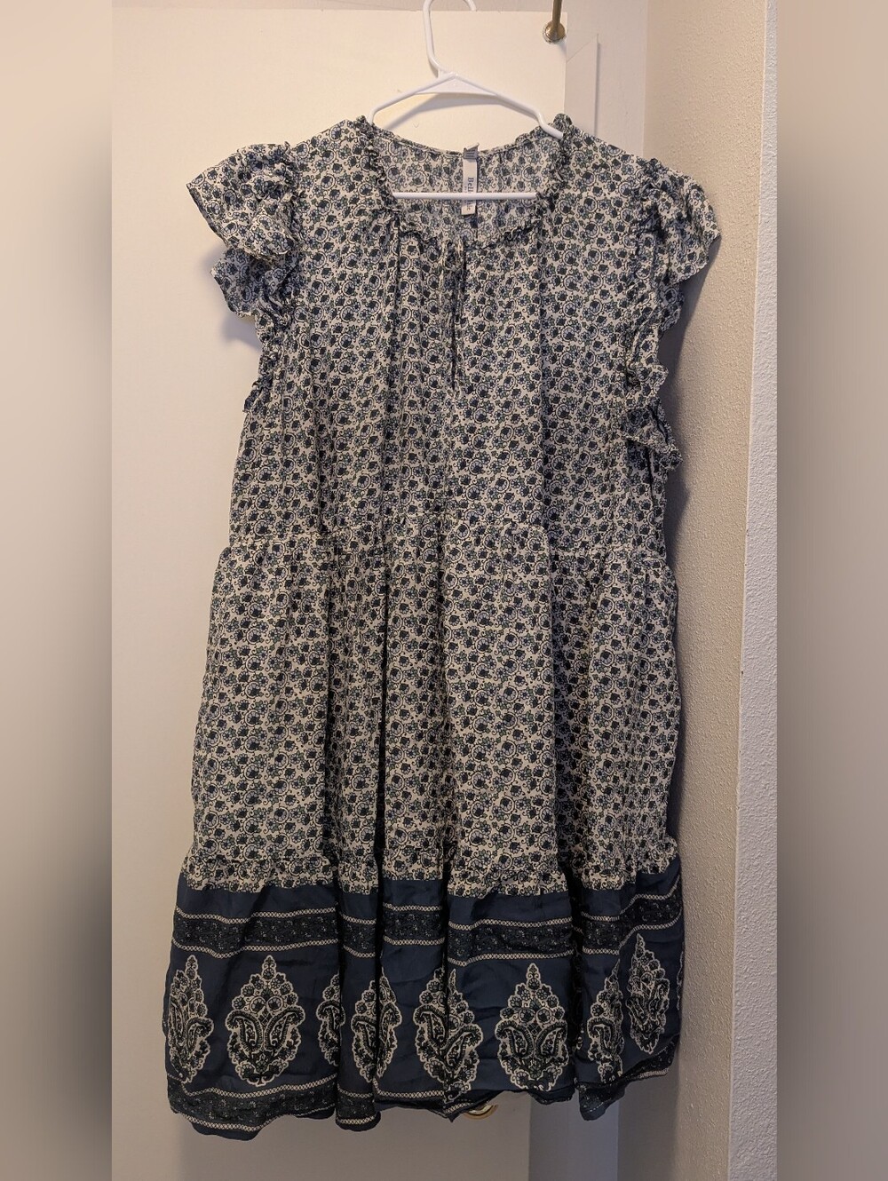 Torrid Belle Isle Flutter Sleeve Mini Dress